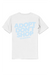 T-Shirt in Weiß „Adopt don’t shop“