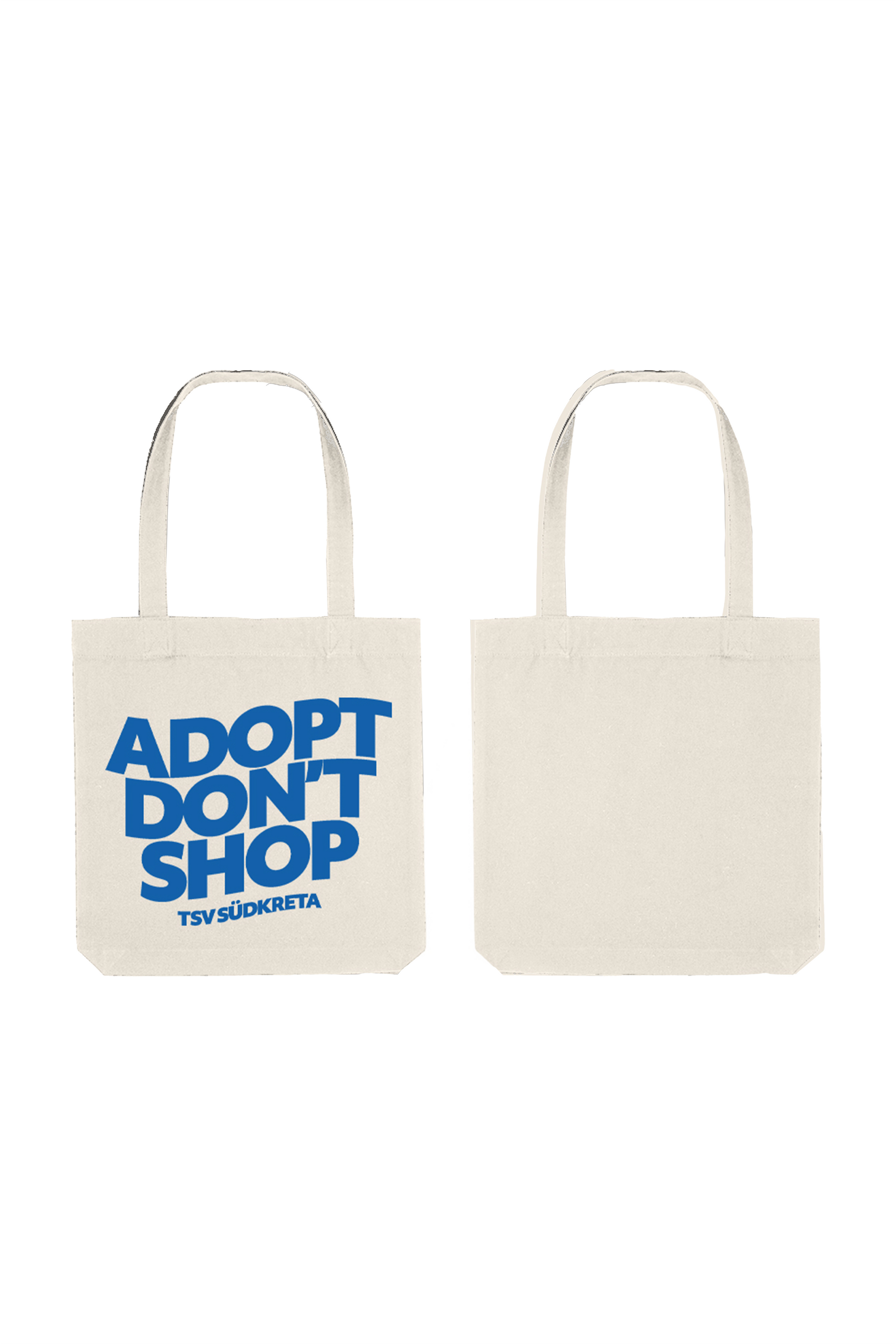 Tote Bag "Adopt don't shop"